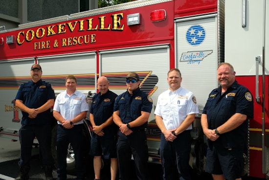 Cookeville Fire Department Secures 4th Place in Tennessee for Exceptional Training Standards