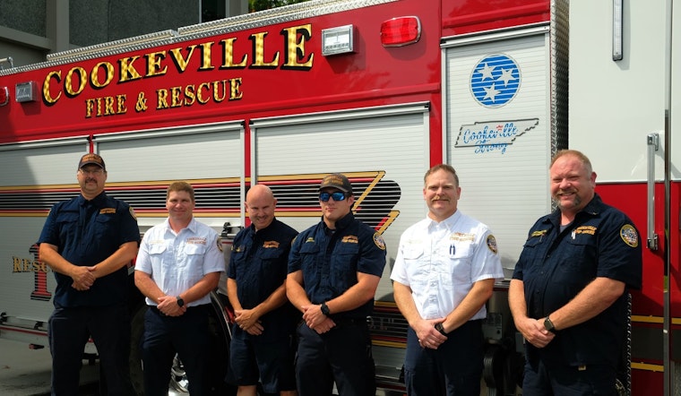 Cookeville Fire Department Secures 4th Place in Tennessee for Exceptional Training Standards