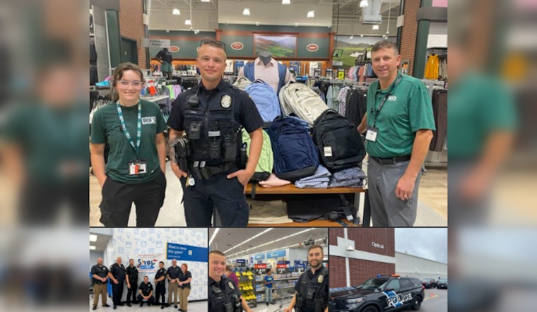 Coon Rapids Police Partner with Local Businesses to Supply Students with Back-to-School Essentials