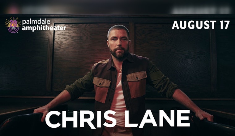 Country Star Chris Lane Set to Rock Palmdale Amphitheater with Mid-August Concert