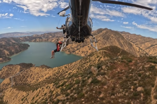 VIDEO: Courageous Rescue on Blue Ridge Trail, CHP Air Crew and Vacaville Firefighters Save Distressed Hiker