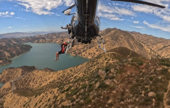 VIDEO: Courageous Rescue on Blue Ridge Trail, CHP Air Crew and Vacaville Firefighters Save Distressed Hiker