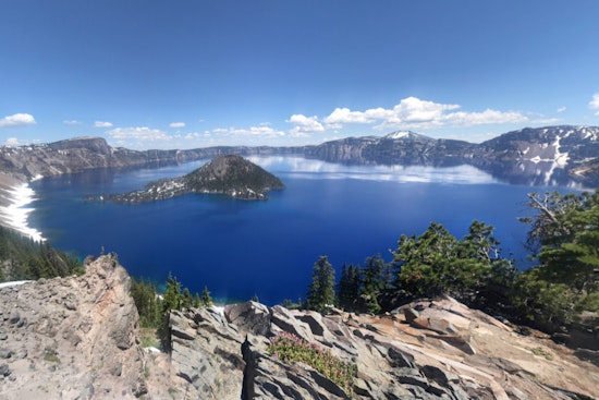 Crater Lake North Entrance Closed Due to Middle Fork Fire Control Efforts