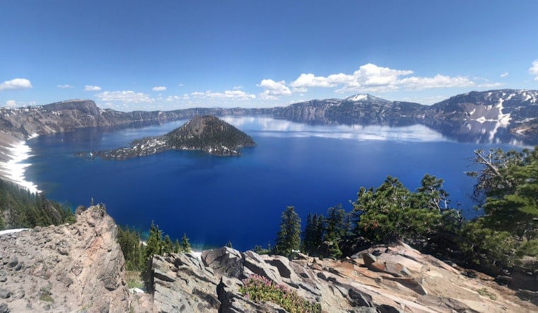 Crater Lake North Entrance Closed Due to Middle Fork Fire Control Efforts