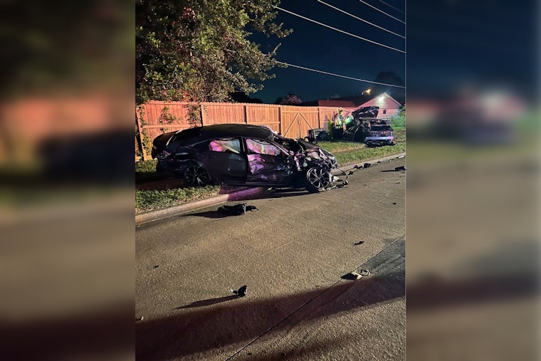 Critical Injuries Reported in T C Jester Blvd Two-Vehicle Crash, Northbound Lanes Closed in Harris County