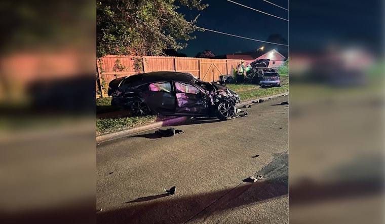 Critical Injuries Reported in T C Jester Blvd Two-Vehicle Crash, Northbound Lanes Closed in Harris County
