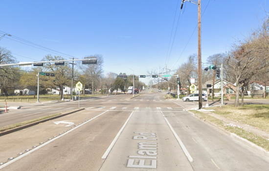 Dallas Police Squad Car Involved in Critical Pedestrian Collision on Elam Road