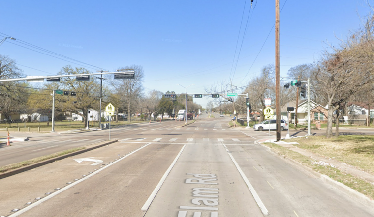 Dallas Police Squad Car Involved in Critical Pedestrian Collision on Elam Road