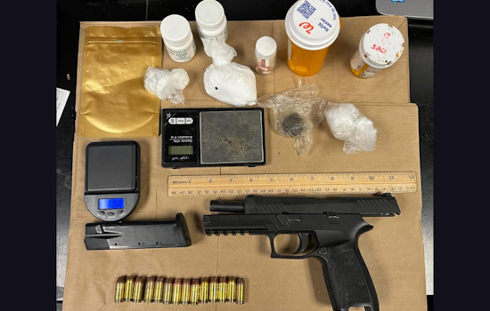 Daly City Police Nab Suspects with Unregistered Firearm and Narcotics, Facing Multiple Charges