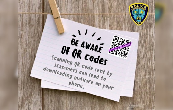 Deer Park Police Warn of New "Quishing" Scam Utilizing QR Codes to Steal Information