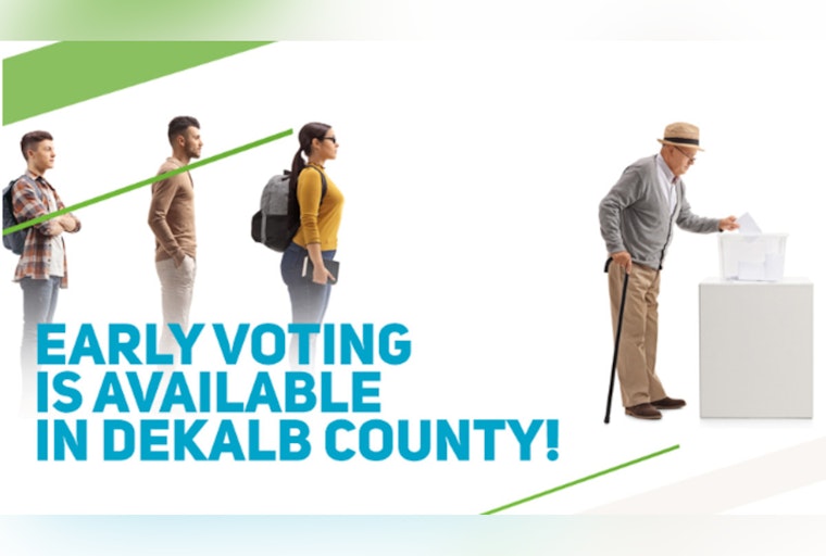 DeKalb County Encourages Voter Preparedness Ahead of General Election with Advance Voting Starting Mid-October