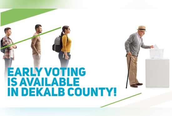 DeKalb County Encourages Voter Preparedness Ahead of General Election with Advance Voting Starting Mid-October