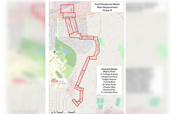 DeKalb County to Host Public Update Meeting on Scott Boulevard Water Main Project Phase III in Decatur