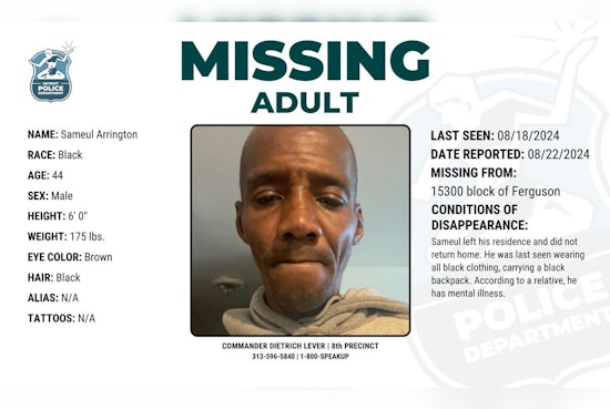 Officials Seek Public's Help in Locating Missing 44-Year-Old Man with Mental Illness