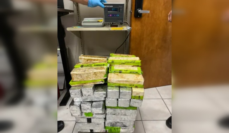 $1.8 Million Worth of Meth Seized at Progreso Port of Entry, Suspected Smuggler in Custody