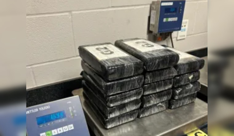 $498K Worth of Cocaine Seized at Del Rio Port of Entry by U.S. Customs Officials