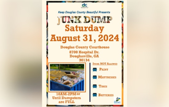 Douglas County Courthouse in SF to Host Junk Dump Day for Eco-friendly Disposal on August 31