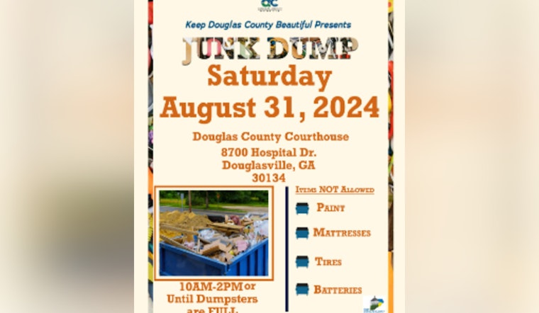 Douglas County Courthouse in SF to Host Junk Dump Day for Eco-friendly Disposal on August 31