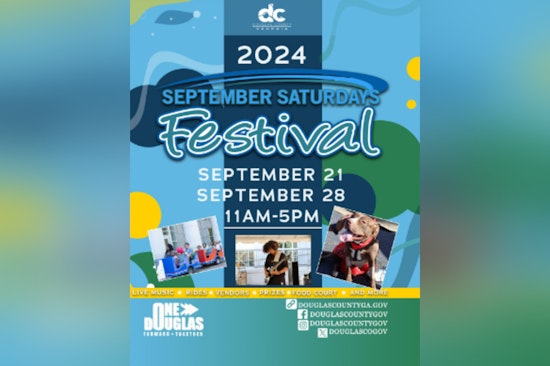 Douglas County to Bid Summer Farewell with September Saturdays Festival at Courthouse Grounds