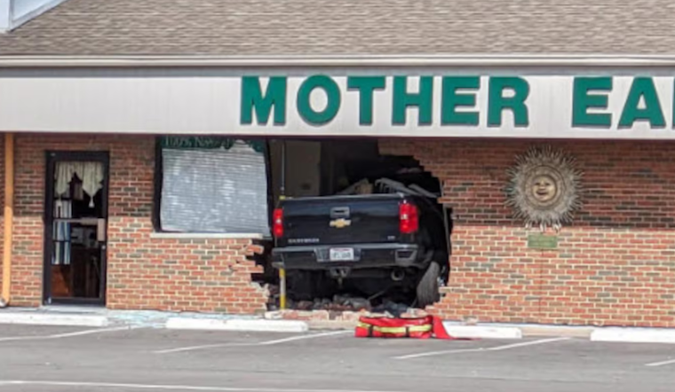 Driver Hospitalized After Pickup Truck Hits Fairfield Vitamin Shop, Knocks Down Light Pole