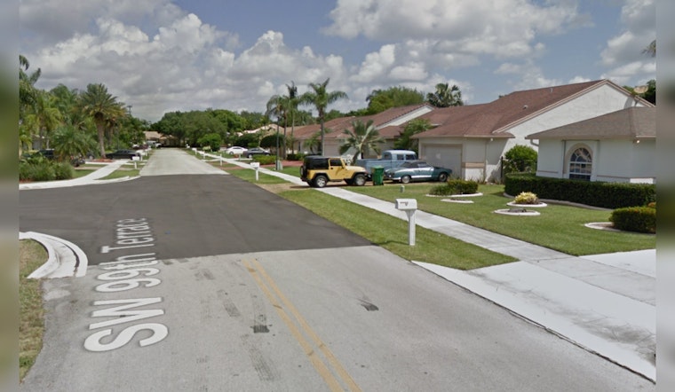 Driver Suffers Minor Injuries After Vehicle Crashes into Garage of Unoccupied Davie Home
