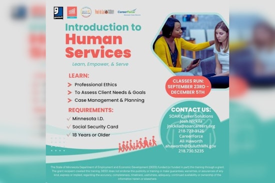 Duluth Workforce Development Launches Free Training for Mental Health and Addiction Treatment Jobs