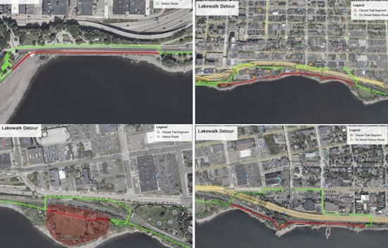 Duluth's Lakewalk Trail Faces Intermittent Closures for Soil Testing, Detours in Place for Trail Enthusiasts