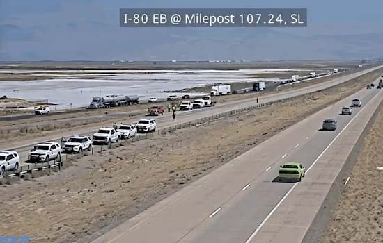 Dump Truck Driver Fatally Injured in Fiery I-80 Crash Near Saltair Following Mazda Tire Blowout