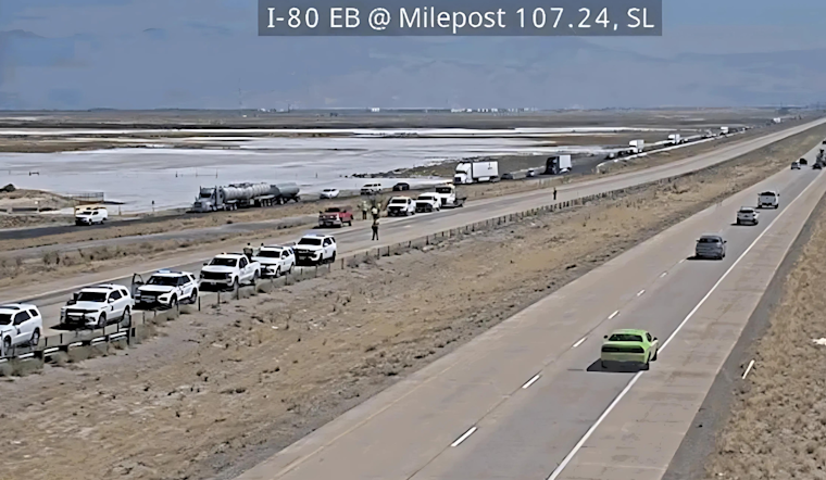 Dump Truck Driver Fatally Injured in Fiery I-80 Crash Near Saltair Following Mazda Tire Blowout