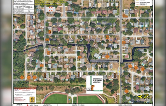 Dunedin Drivers Warned of Road Closure at Cottonwood Terrace Beginning August 15 for Lift Station Project