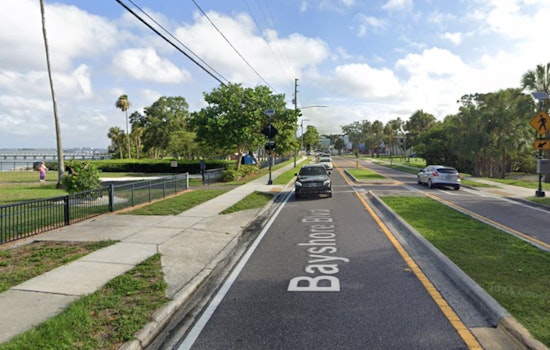 Dunedin Faces Traffic Delays as Crews Tackle Water Main Break on Bayshore Boulevard