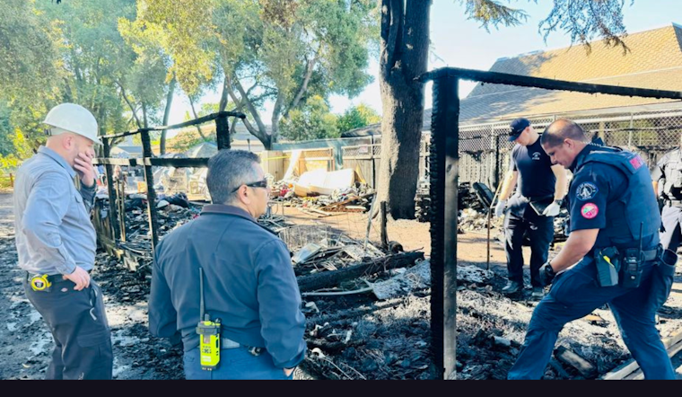 Early Morning Fire at Novato Homeless Encampment Leads to Arson Investigation, Two Suspects Arrested