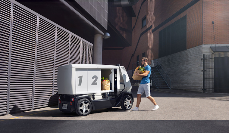 East Arlington Trials Free Grocery Delivery via Autonomous Electric Vehicles in Innovative Pilot Program