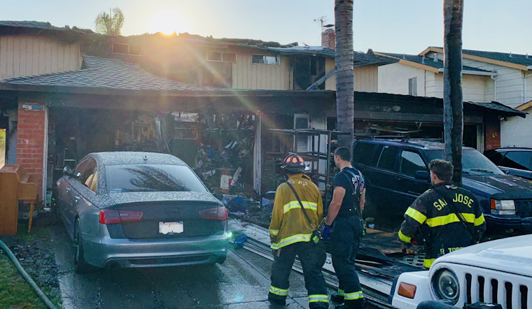 East San Jose Townhouse Blaze Injures Firefighter, Displaces 14 Residents