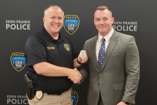 Eden Prairie Police Department Welcomes New Officer Isaac Martig to Its Ranks
