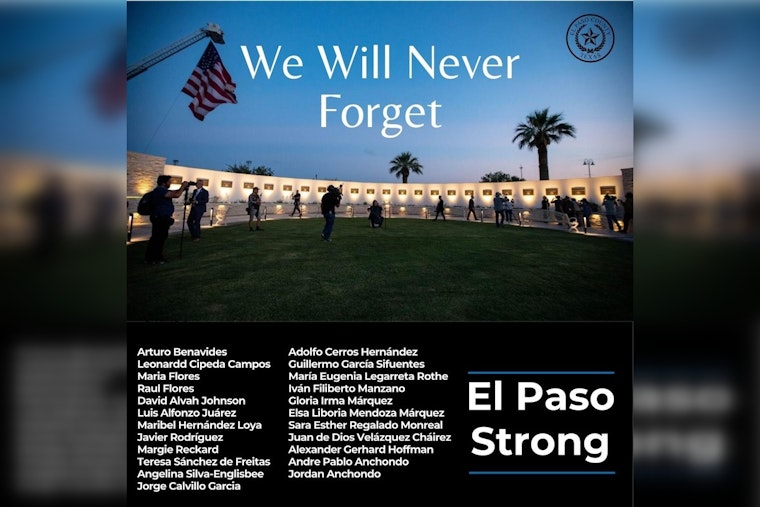El Paso Unveils Memorial to Honor Victims on Fifth Anniversary of Walmart Shooting Tragedy