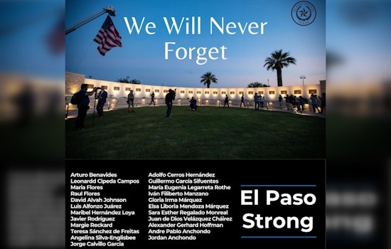 El Paso Unveils Memorial to Honor Victims on Fifth Anniversary of Walmart Shooting Tragedy