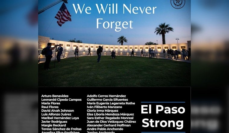 El Paso Unveils Memorial to Honor Victims on Fifth Anniversary of Walmart Shooting Tragedy