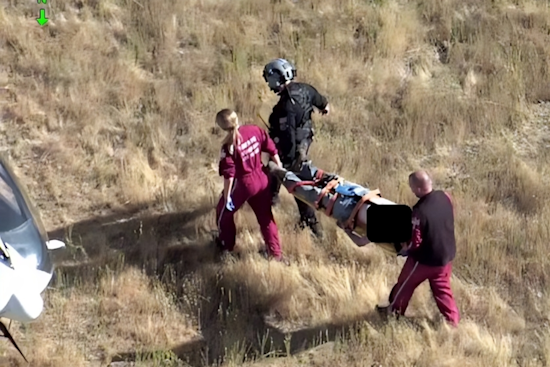Elderly Hiker Rescued in San Jose After 100-Foot Cliff Fall, Airlifted to Safety in Dramatic Operation