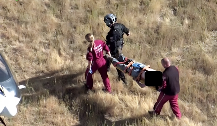Elderly Hiker Rescued in San Jose After 100-Foot Cliff Fall, Airlifted to Safety in Dramatic Operation