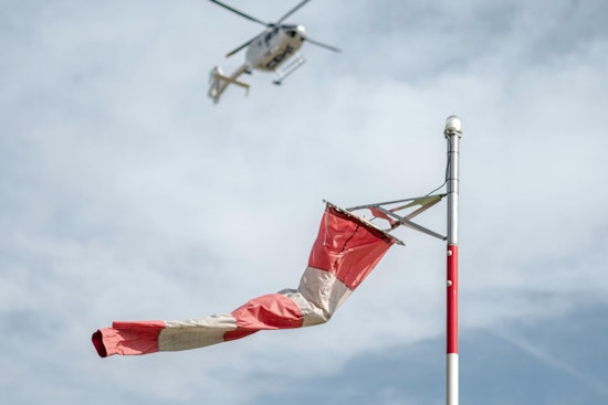 Emergency Landing for Medical Helicopter Carrying Burn Patient in Cypress as Patient is Safely Transferred