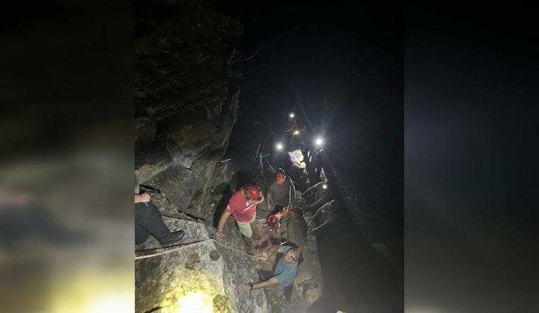 Emergency Teams Execute Complex Rescue of Injured Fisherman at Rock Island State Park