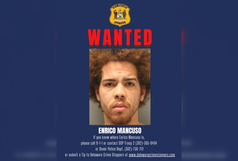 Enrico Mancuso Identified as Suspect in July Bank Heists in Dover and Wilmington