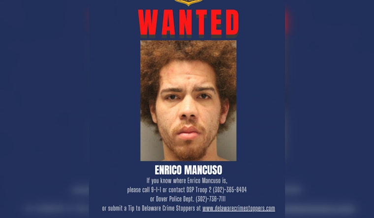 Enrico Mancuso Identified as Suspect in July Bank Heists in Dover and Wilmington