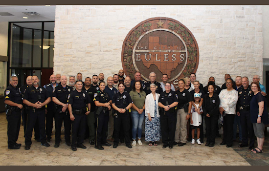 Euless Honors Police Chief Michael Brown for His 50 Years of Service Upon Approaching Retirement