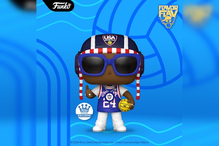 Everett's Funko Celebrates Flavor Flav with Team USA Women's Water Polo Figurine Ahead of Paris Olympics