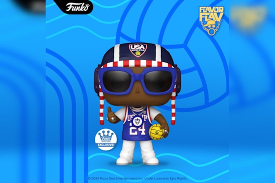 Everett's Funko Celebrates Flavor Flav with Team USA Women's Water Polo Figurine Ahead of Paris Olympics
