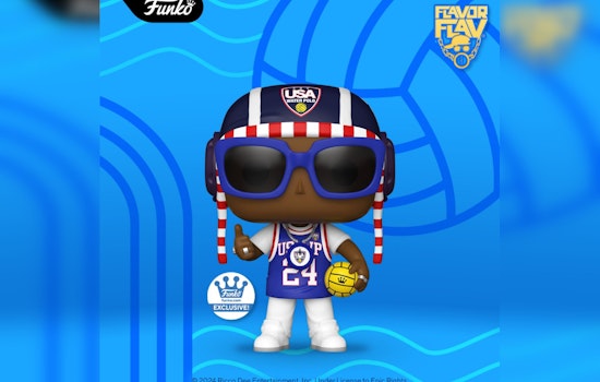Everett's Funko Celebrates Flavor Flav with Team USA Women's Water Polo Figurine Ahead of Paris Olympics