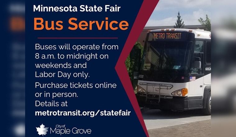 Express Buses from Maple Grove to State Fair: A Weekend Treat for Festival-Goers