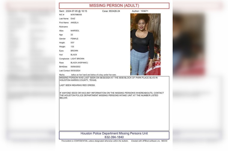 Family's Desperate Search for Angela Marisol Diaz Continues as Houston Woman Remains Missing